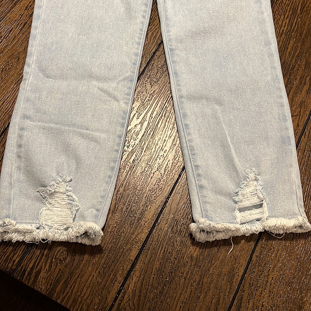 Wit & wisdom light wash cropped jeans size 8 - Picture 5 of 5